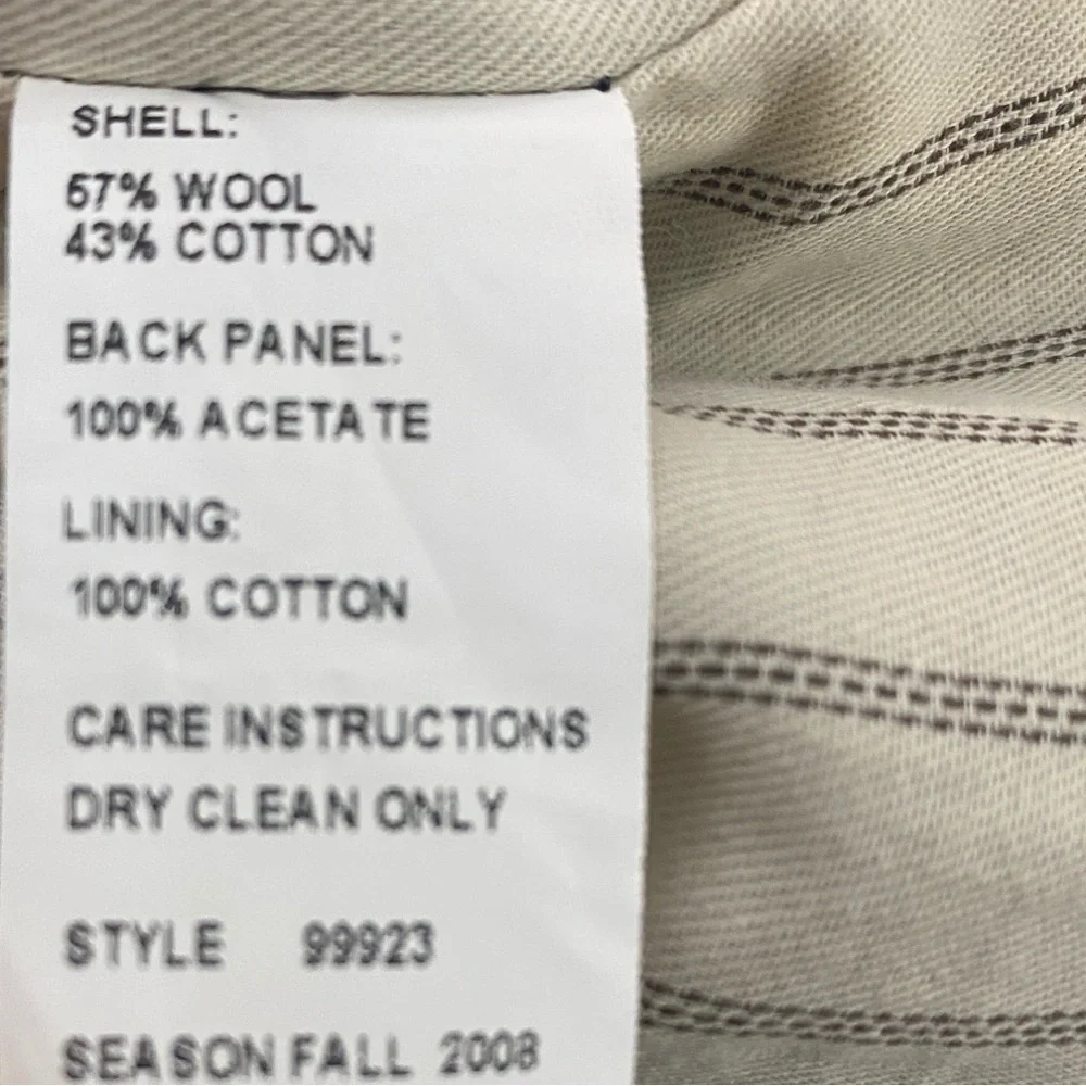 J. Crew Men's Wool‎ Cotton Blend Vest, Size M, From 2008 Line, Classic
